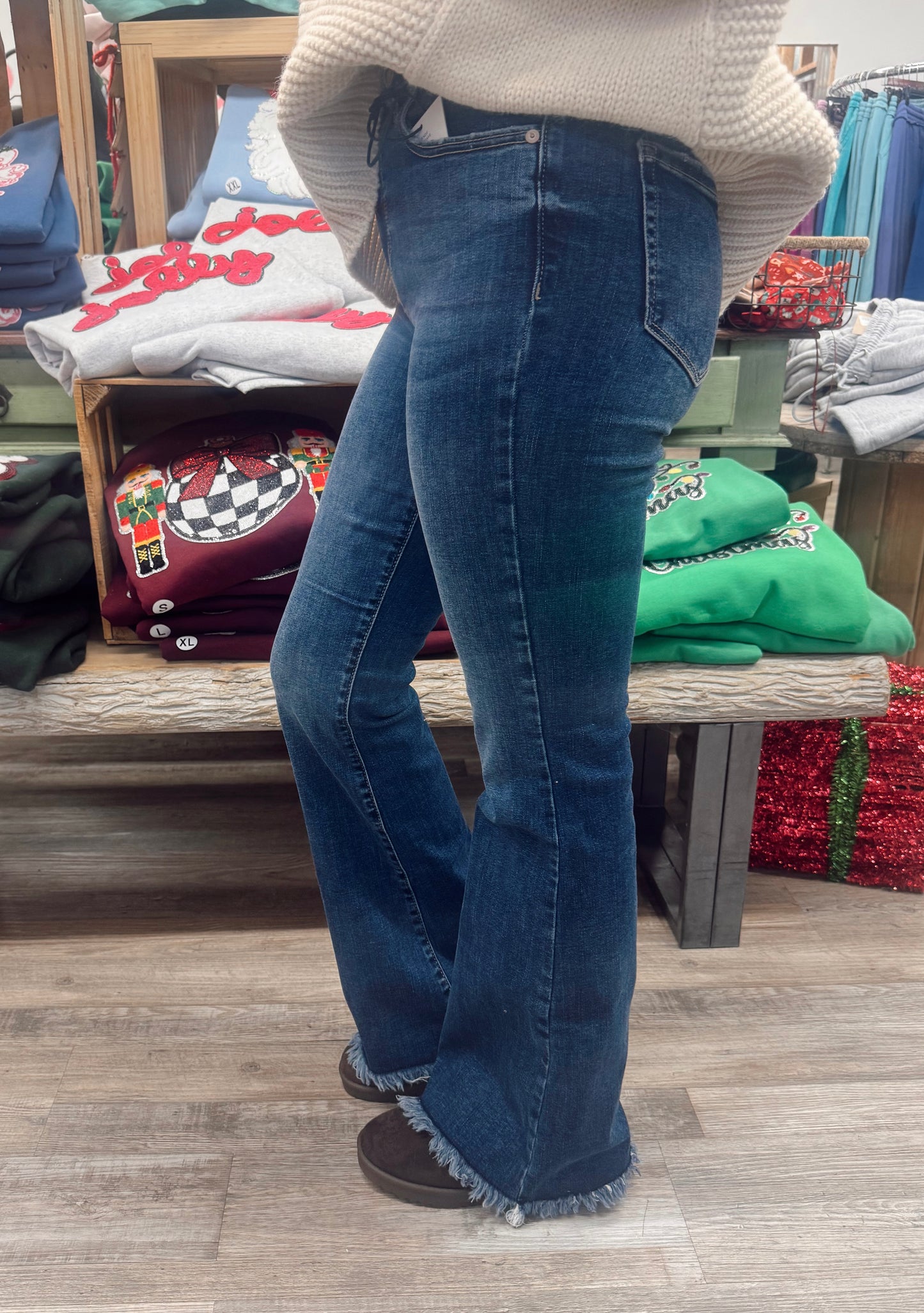 Leighanne Bell Bottom Jeans