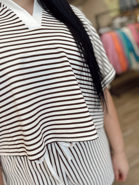 The Sweet & Sporty Set - Brown