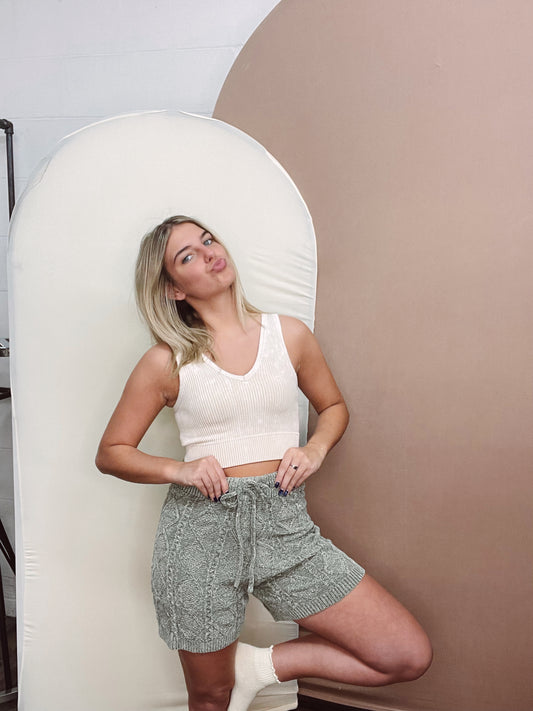 Where You Go Sweater Shorts