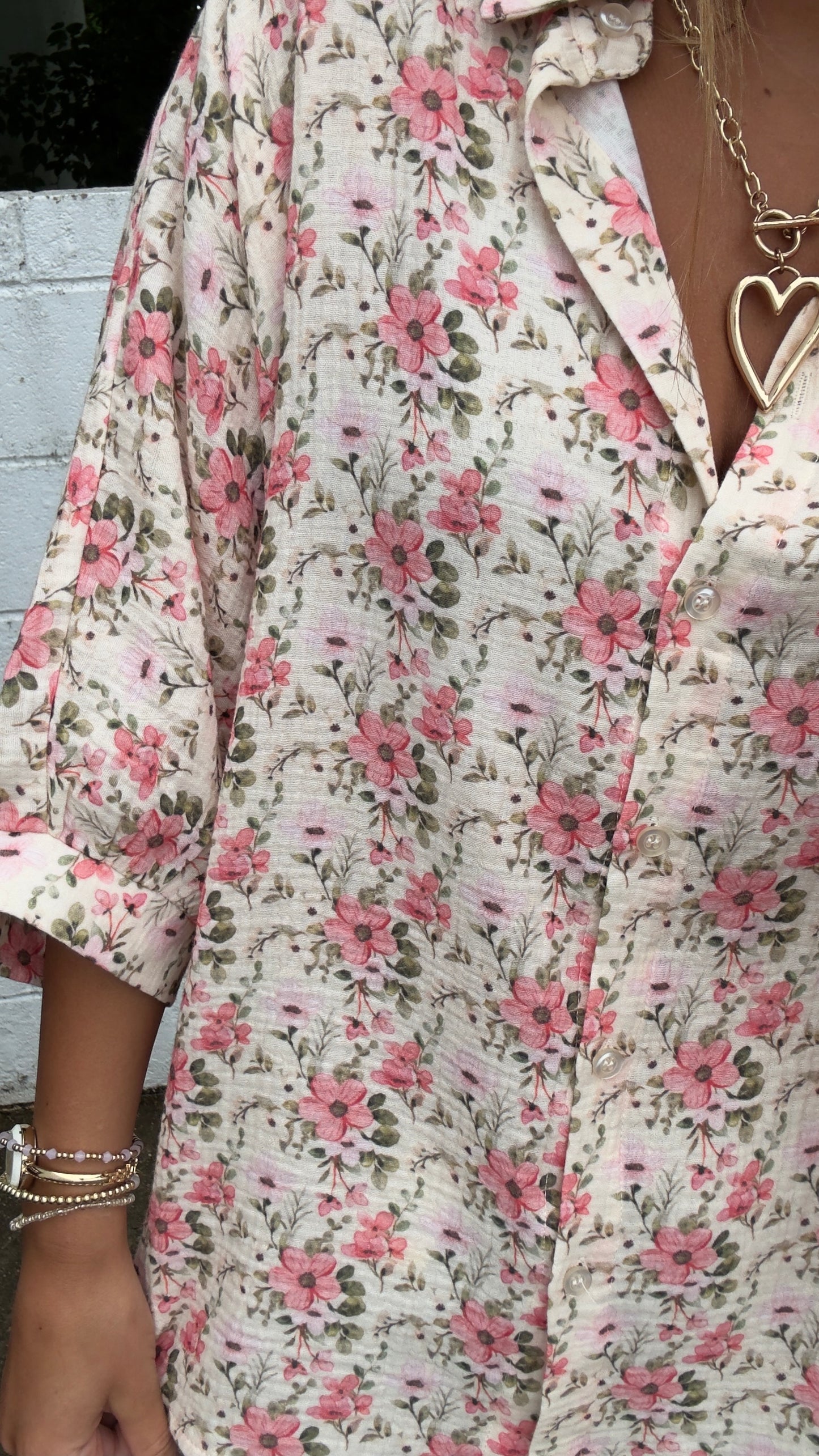 Daydreamer Button Up Top