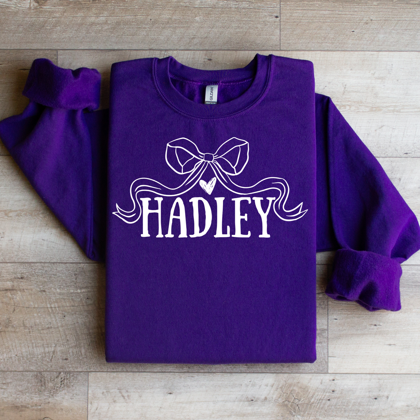 Custom Bow Design Graphic Tee