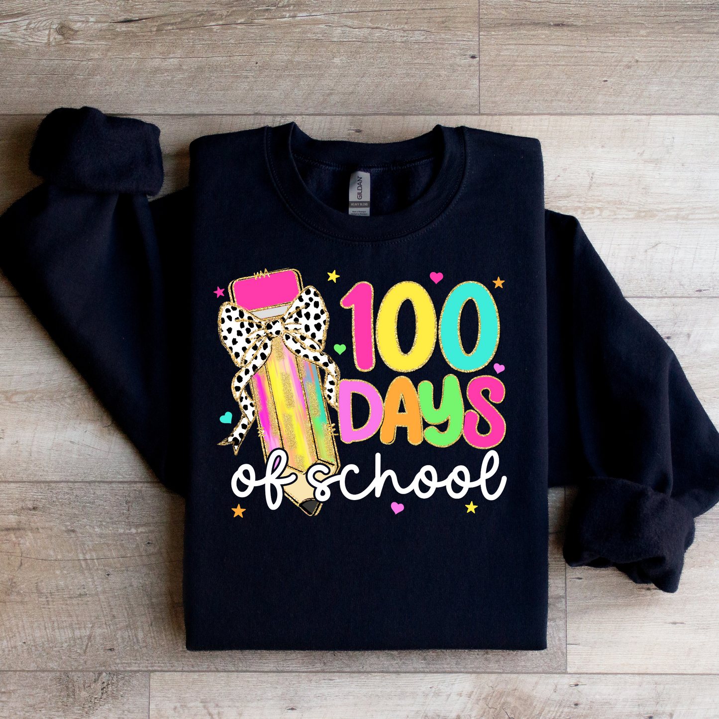 100 Days of School Graphic Tee - 5