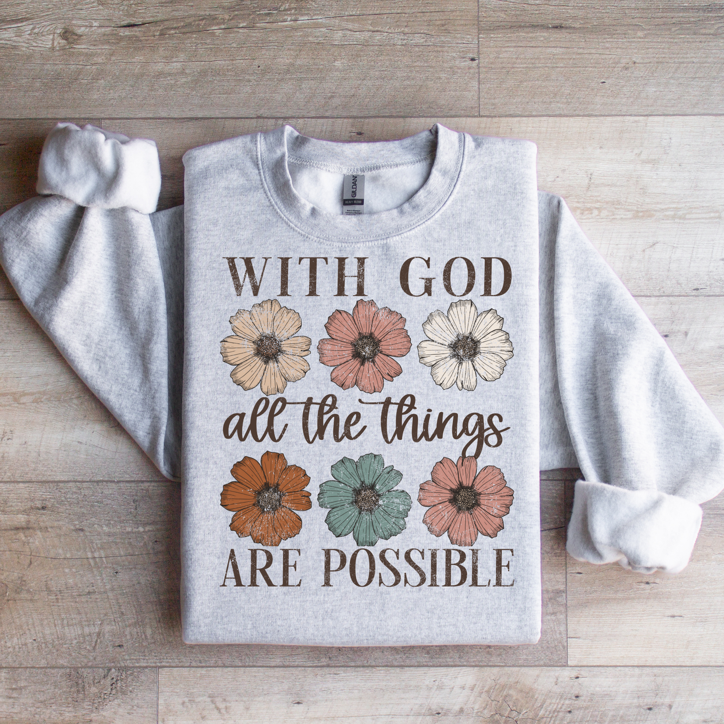 With God Graphic Tee