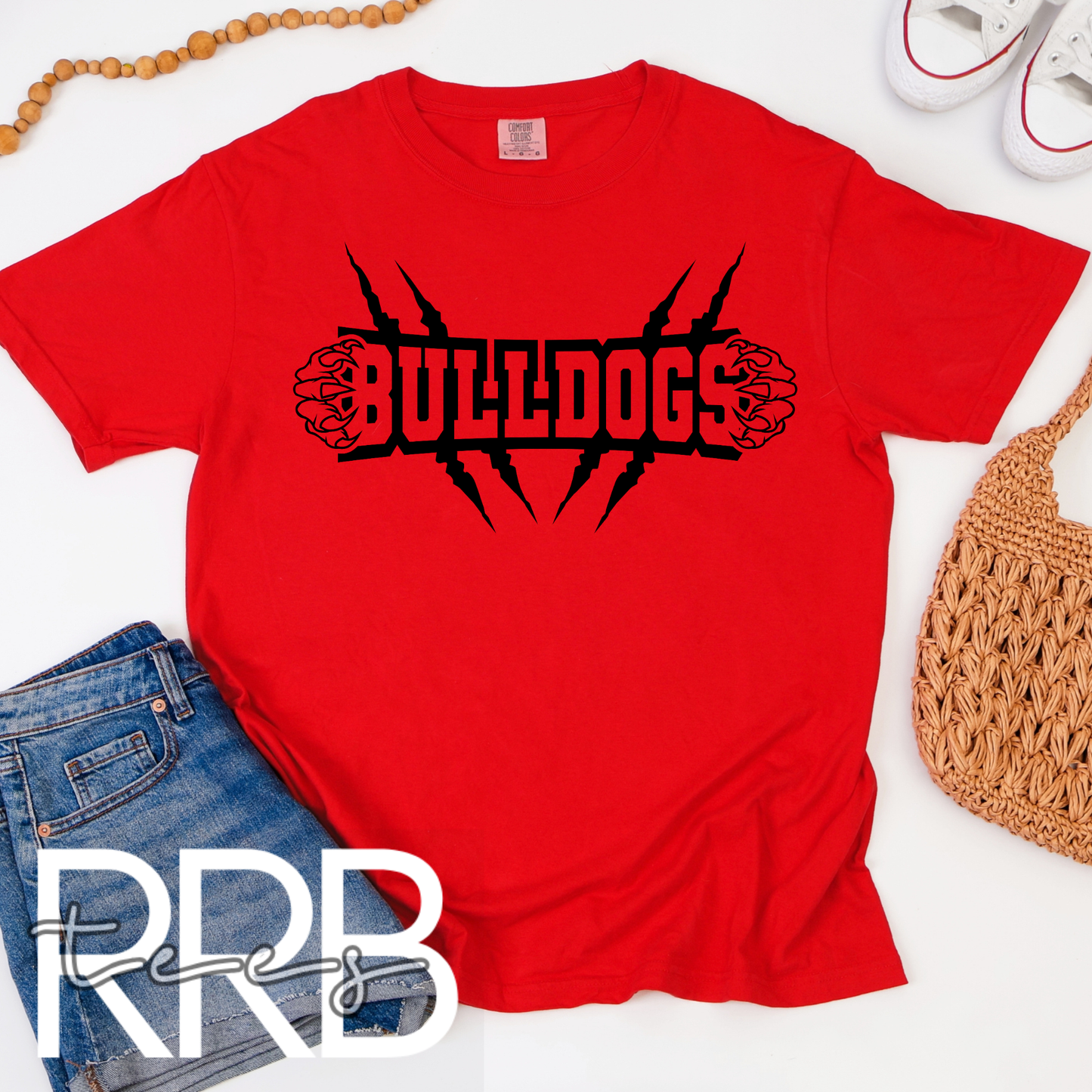 Bulldogs Clawed Graphic Tee