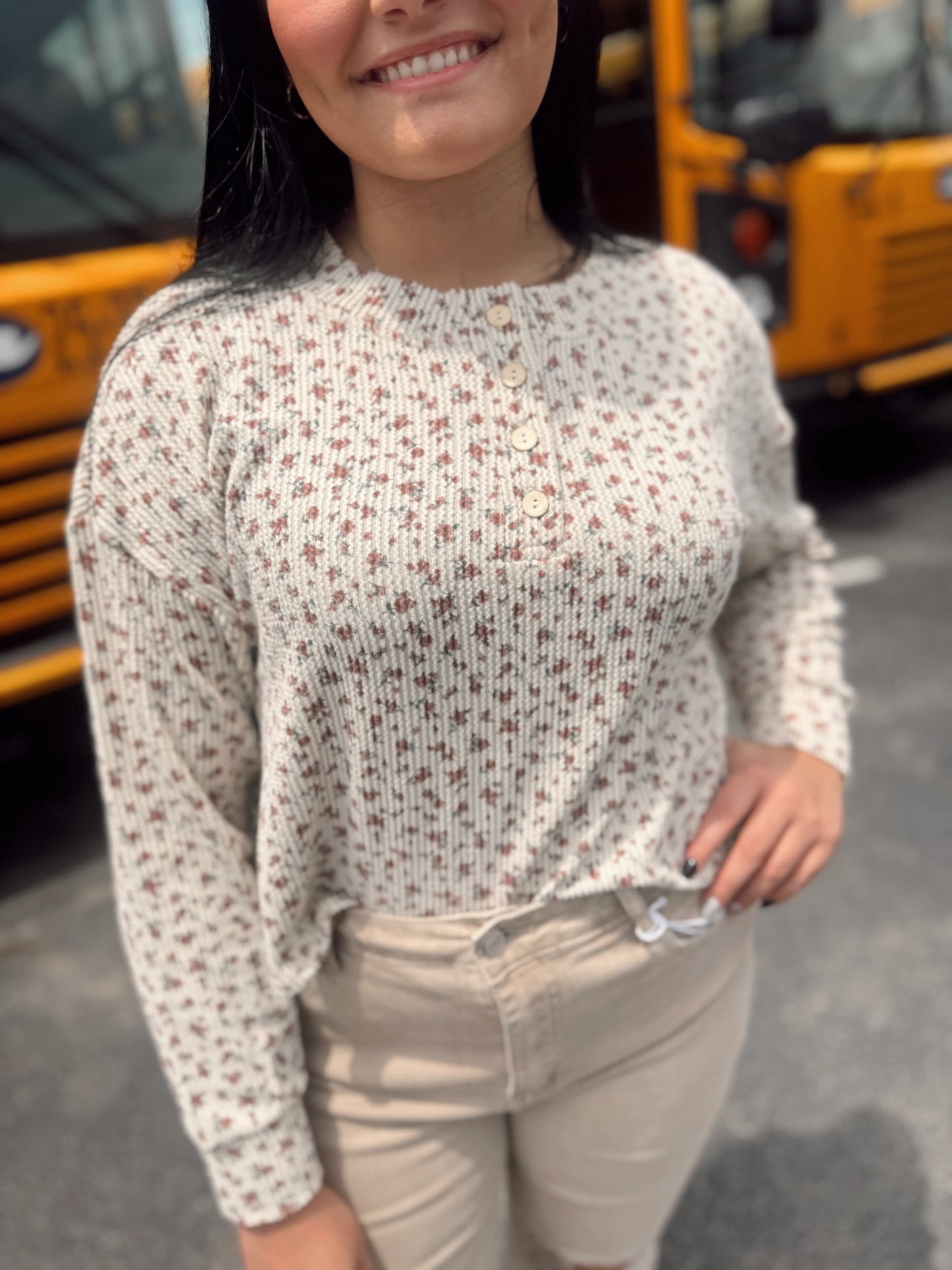 Well Versed Floral Top