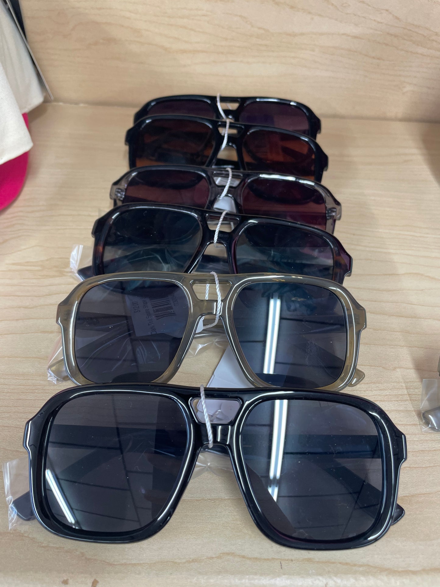 Dark Tint Square Shape Sunglasses