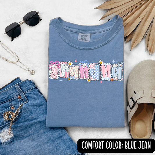 Preppy Croquette With Frames Custom Name Graphic Tee