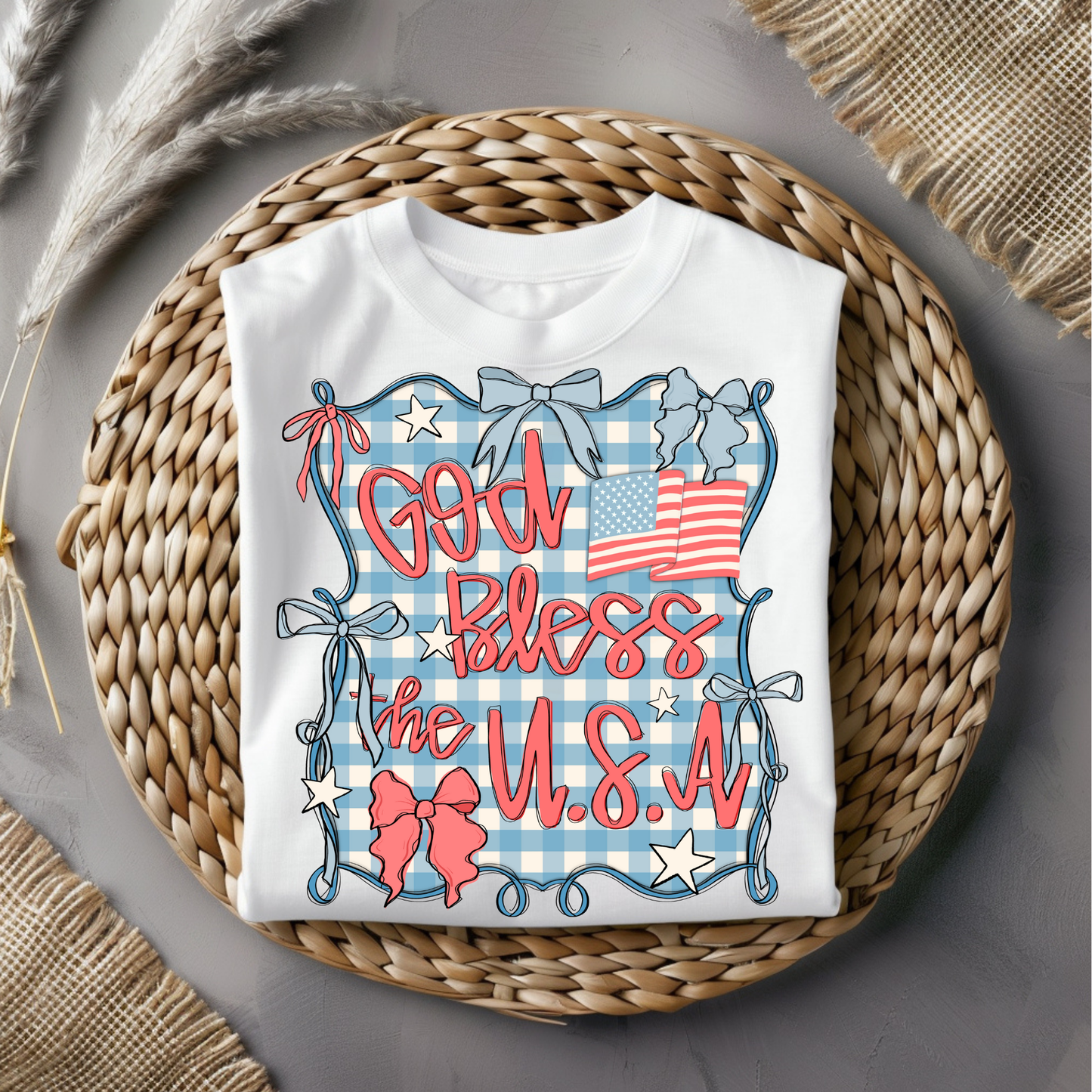 Patriotic Graphic Tee - 30