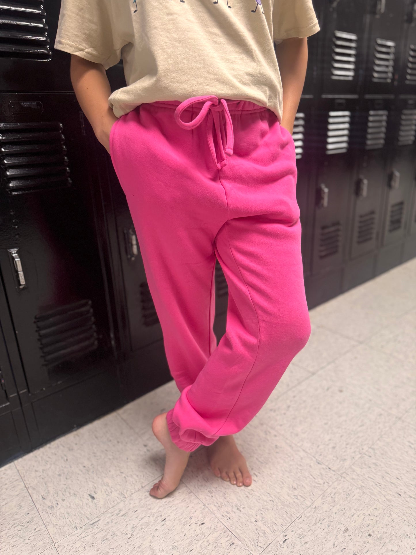 DOORBUSTER JOGGER SWEATPANTS - Fuchsia