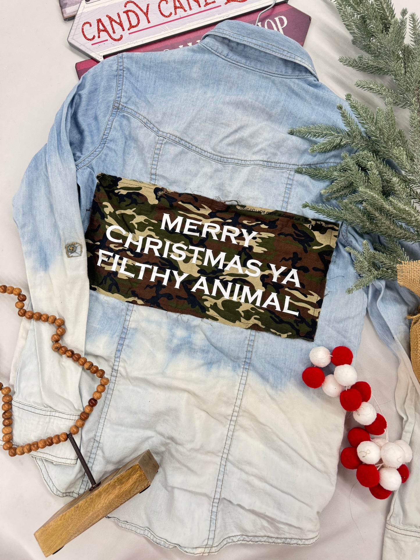 Bleached Flannel Christmas