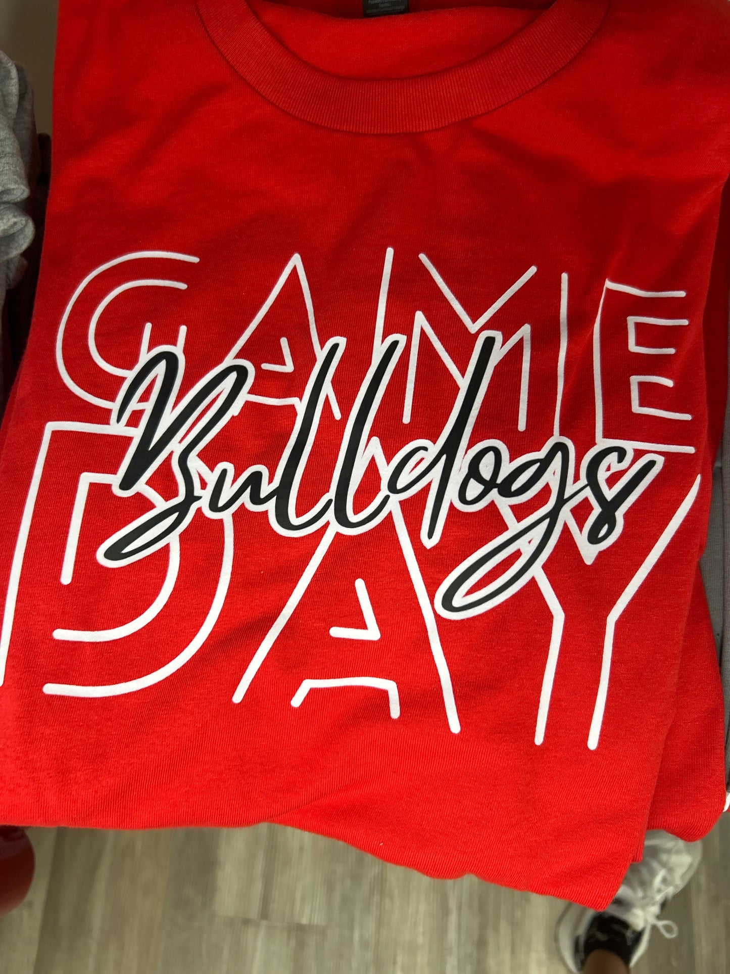 Bulldogs Game Day Graphic Tee