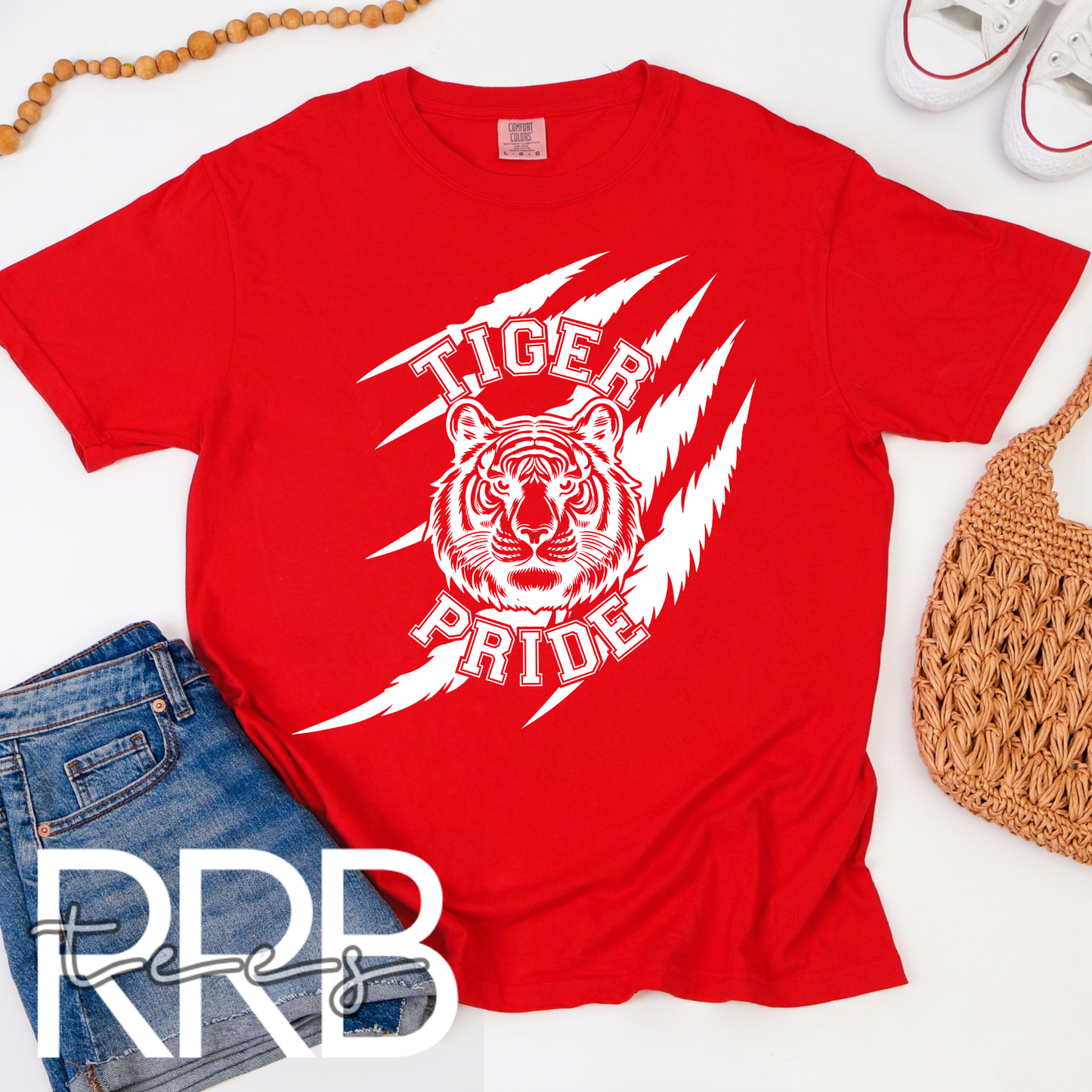 Tiger Pride Clawed Graphic Tee