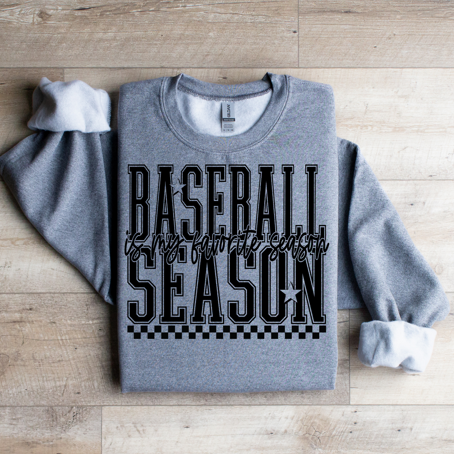 Baseball Is My Favorite Season Graphic Tee