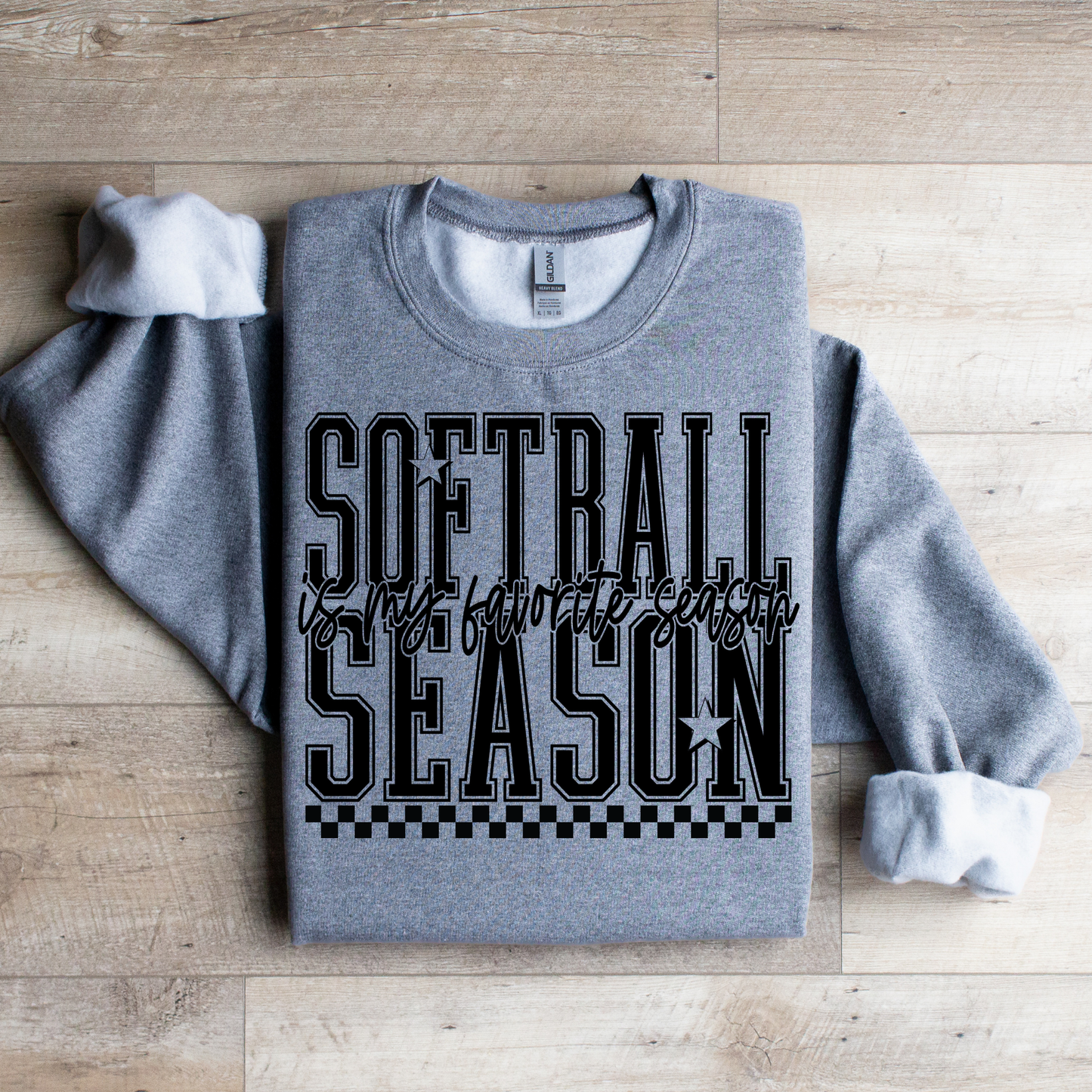 Softball Is My Favorite Season Graphic Tee
