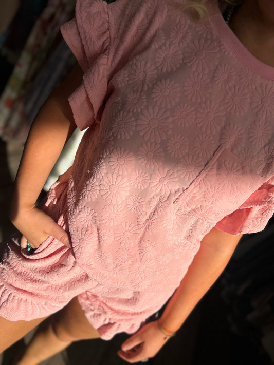 Tomorrow's The Day 2 Piece Set - Pink