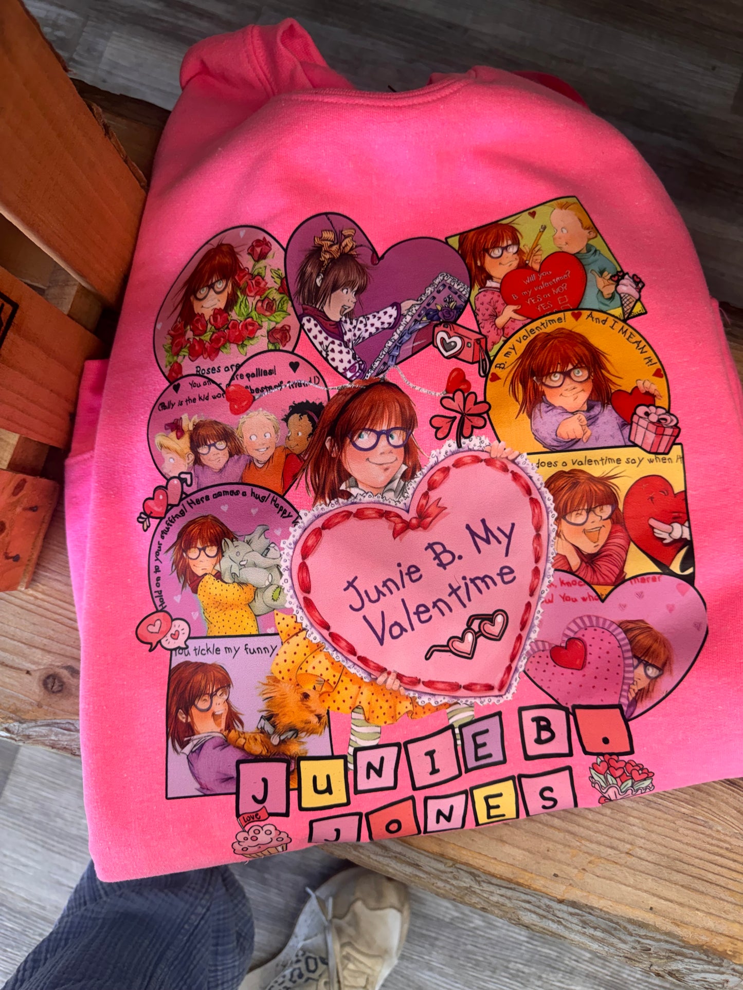 VDAY SALE - Crewneck Sweatshirt Junie B Jones