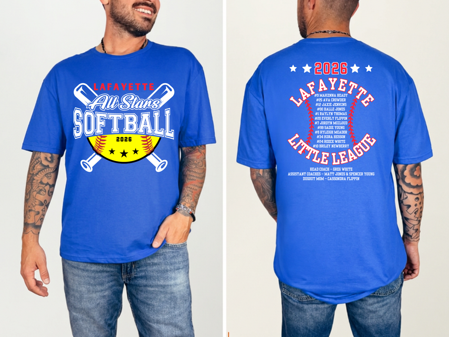 Lafayette Little League All Stars - 8U Sanction Softball