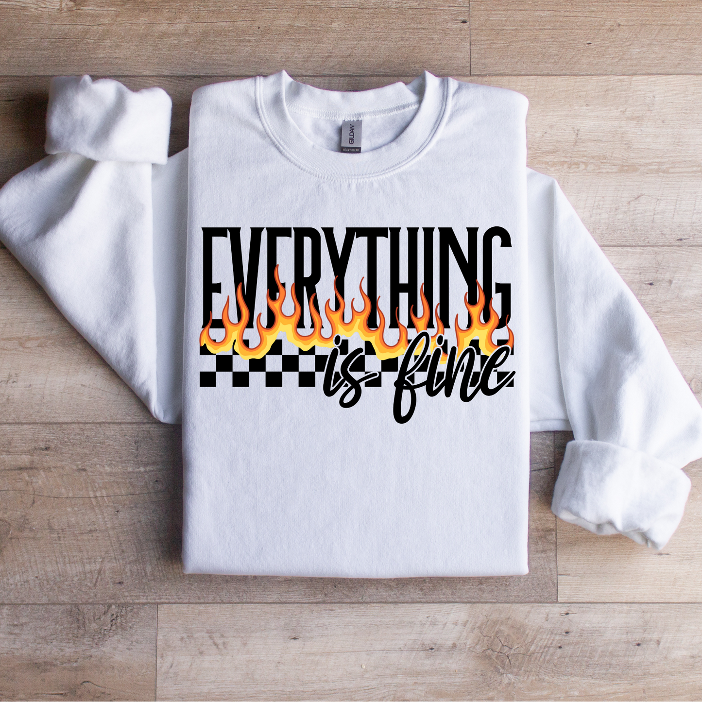 Everything Is Fine Graphic Tee