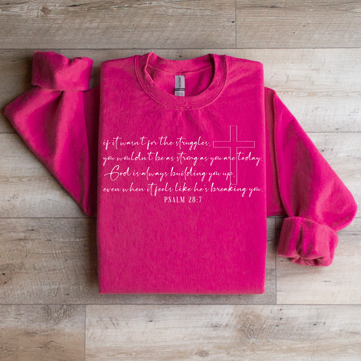 Psalm 28:7 Graphic Tee