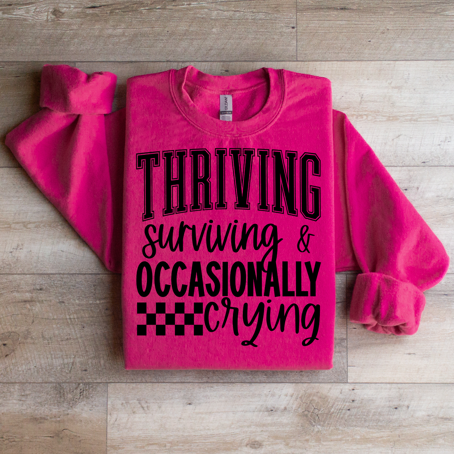 Occasionally Crying Graphic Tee