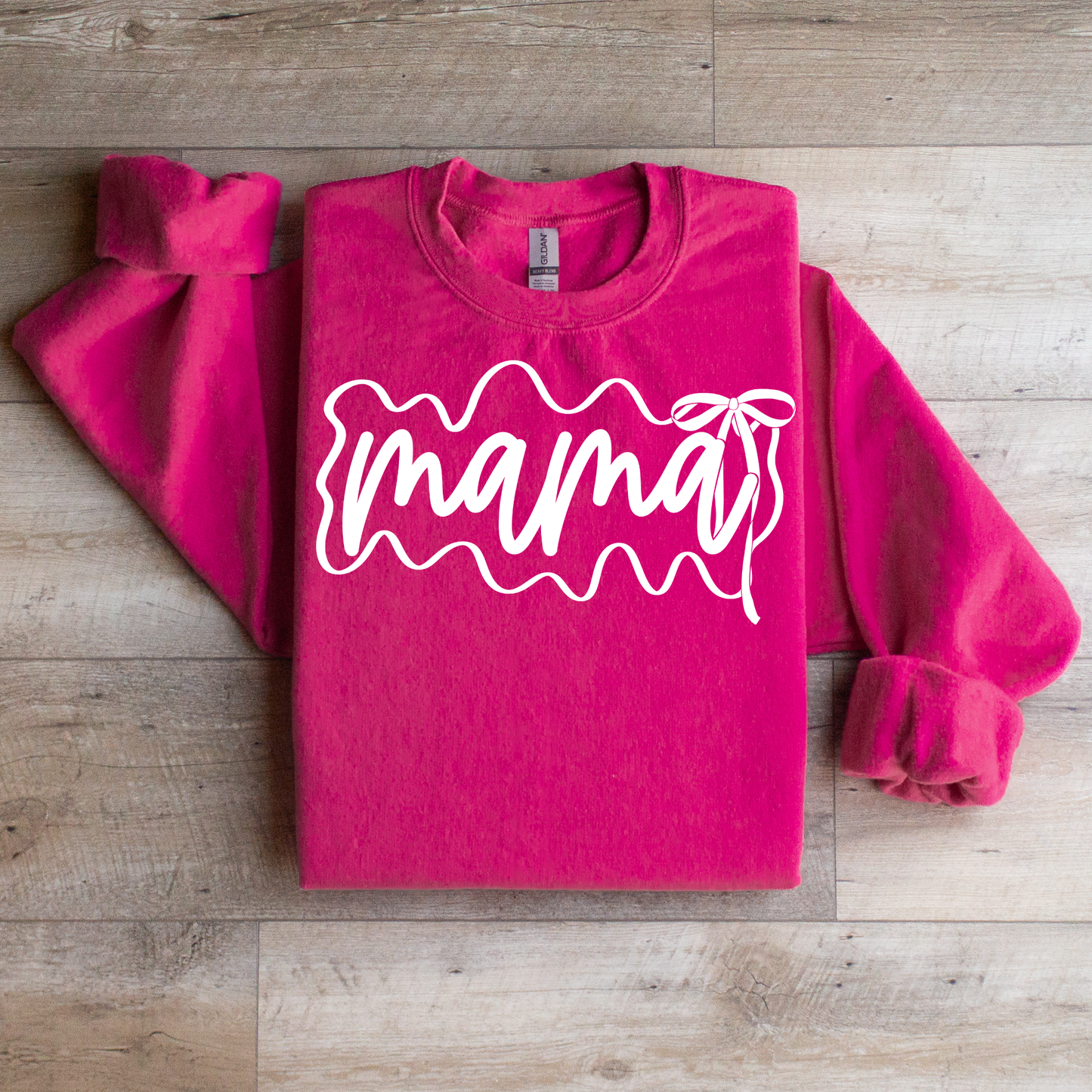 Mama Bow Border Graphic Tee