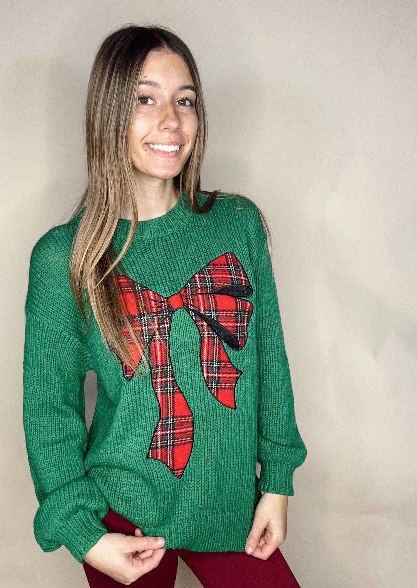 Wrapped In A Bow Sweater
