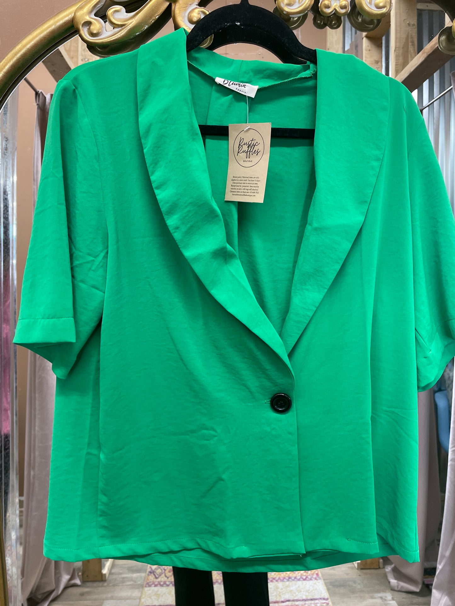Business babe blazer top