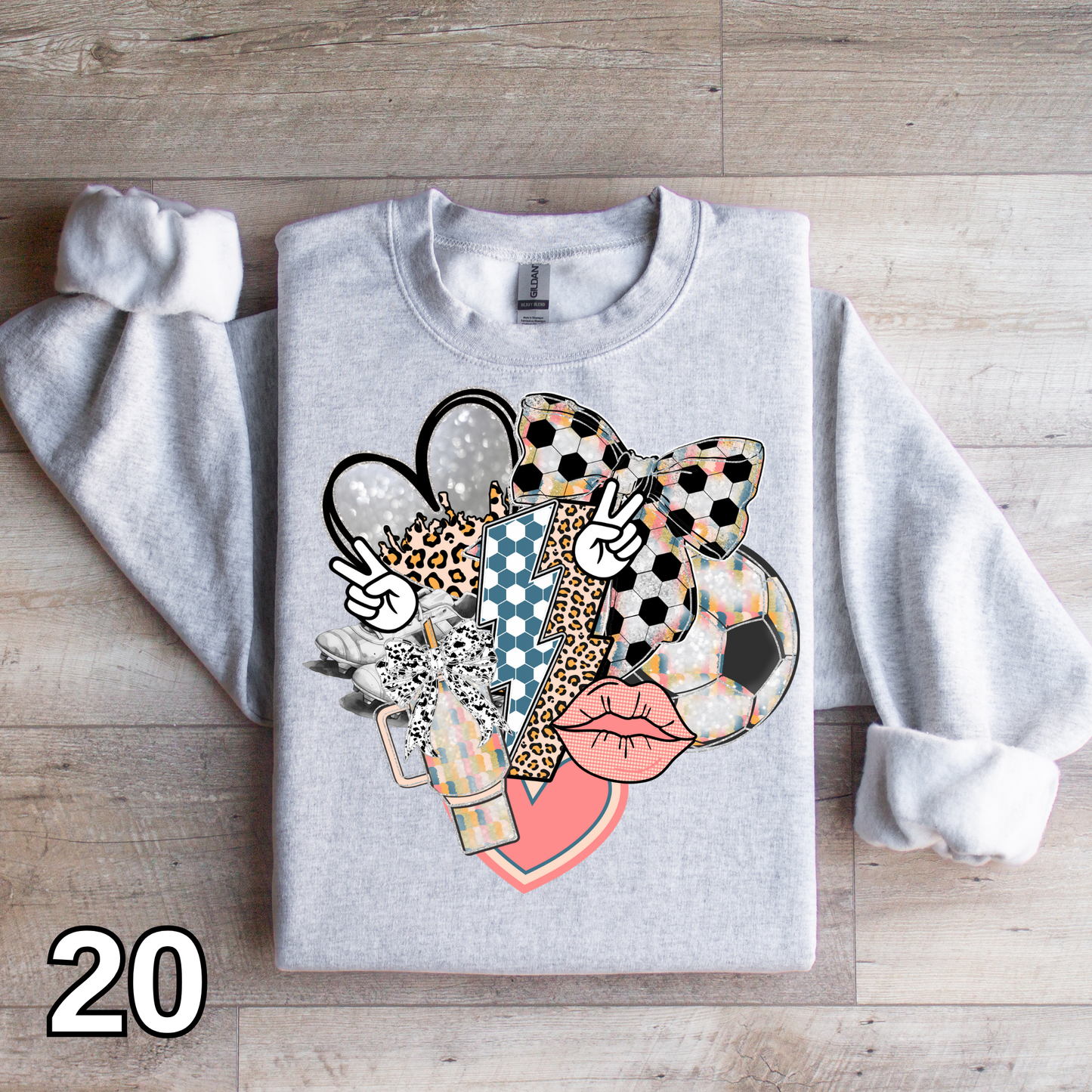 Soccer Graphic Tee (1-20)
