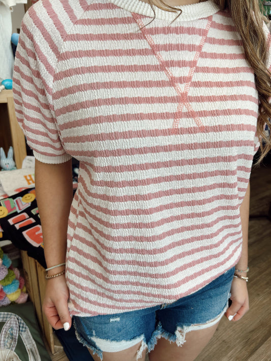 Spring Girl Stripe Top