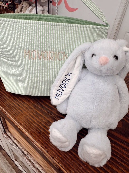 Embroidered Easter Basket