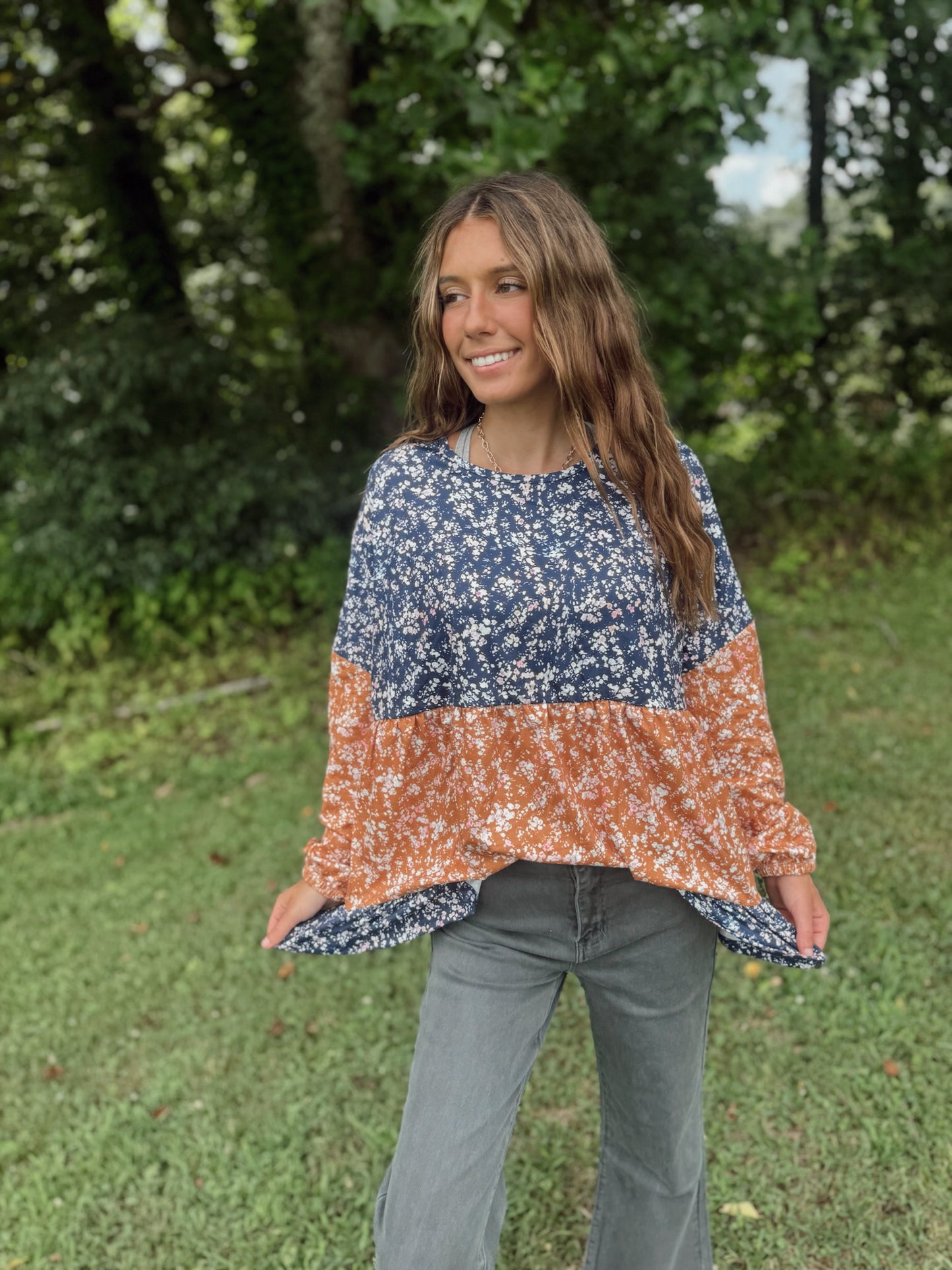Take Me Out Floral Top