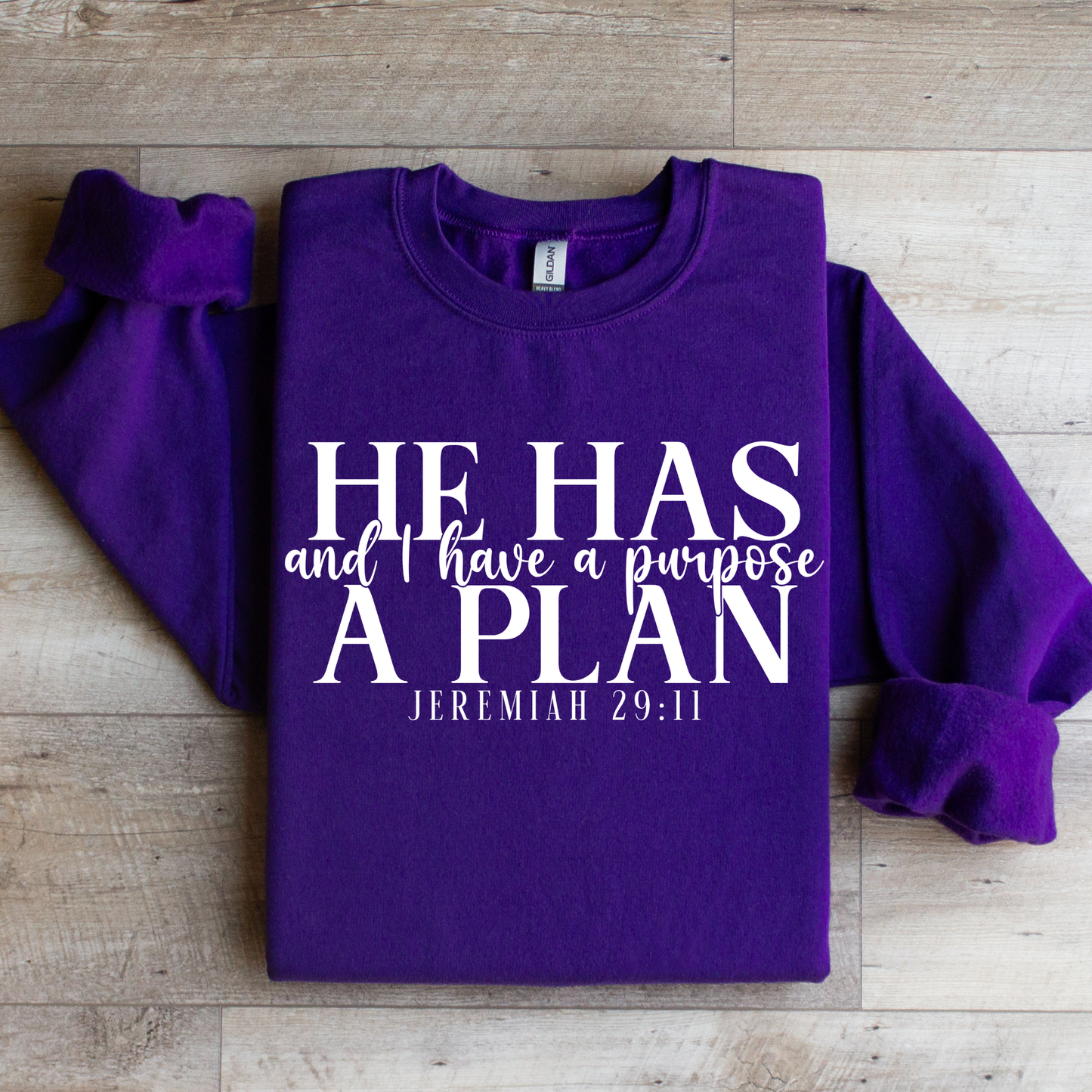 He Has A Plan Graphic Tee