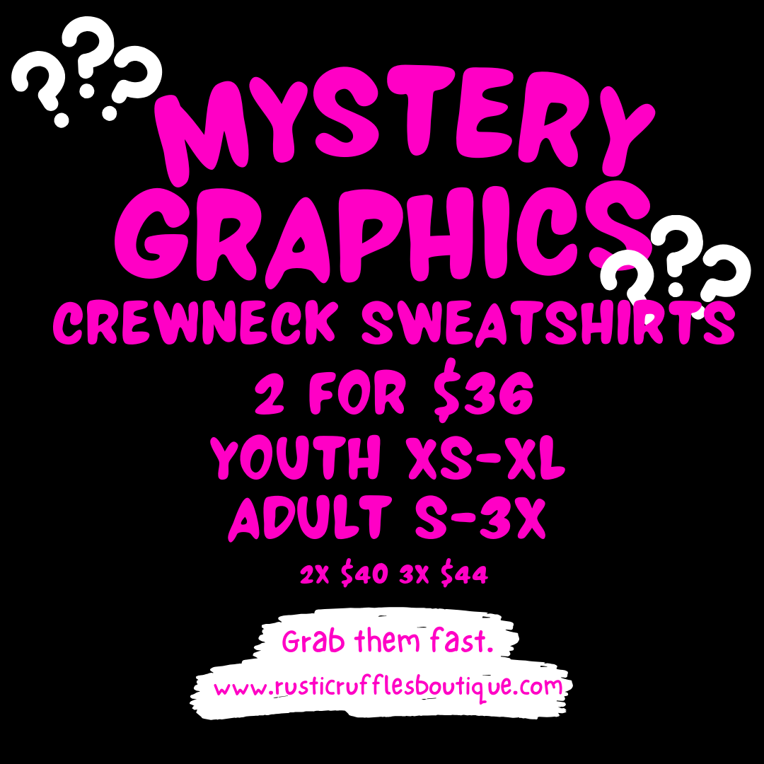 CM Crewneck Mystery 2 pack - ADULT