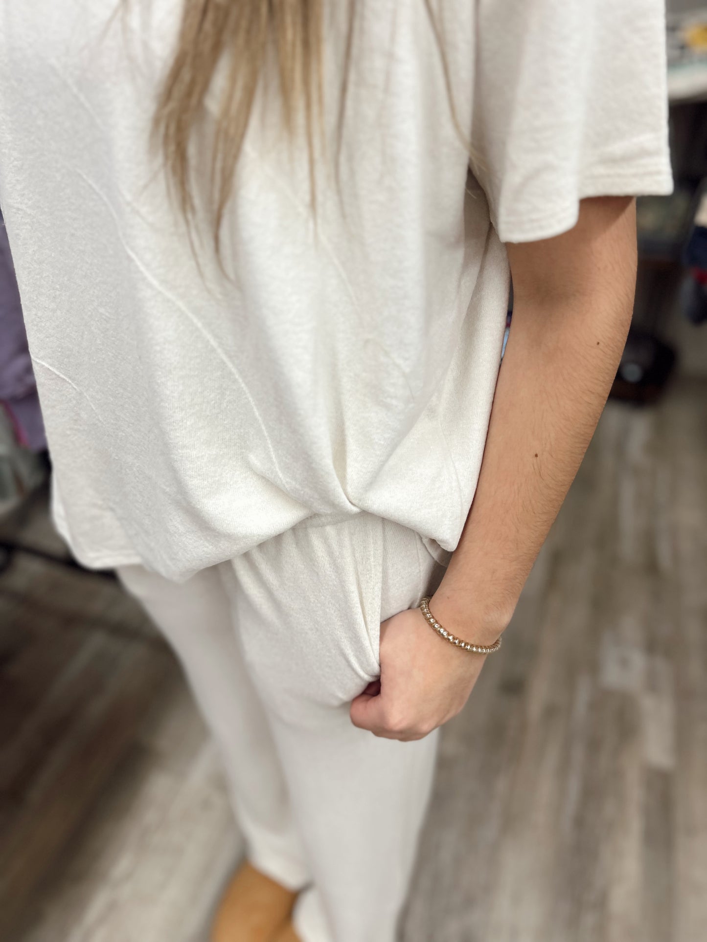 Lazy Day 2 Piece Set - Sand Beige