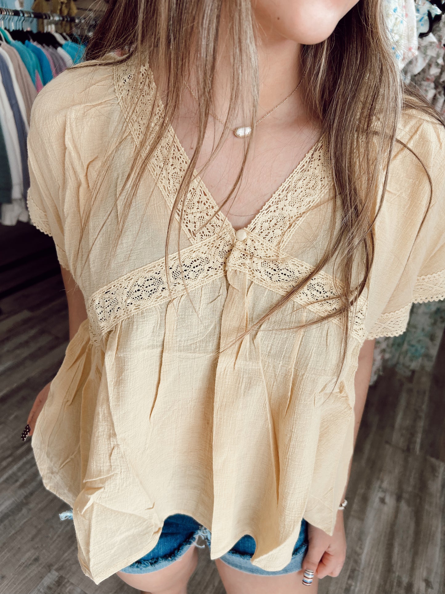 Sunshine On My Mind Top - Yellow