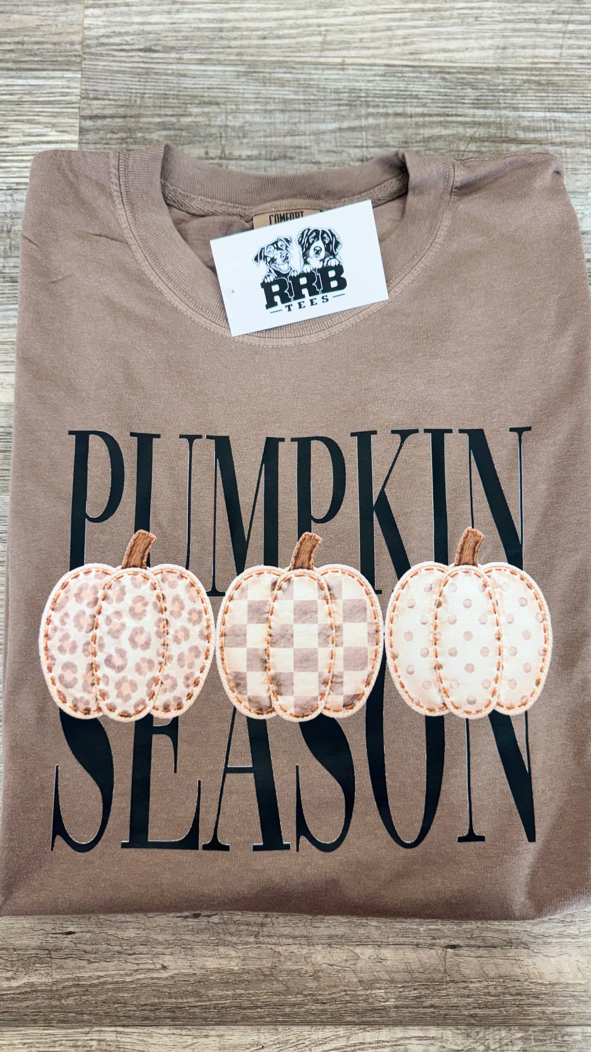 Pumpkin Season Expresso CC Graphic Tee - TSABR