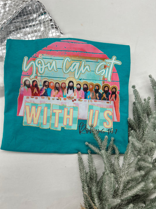 You Can Sit With Us - Jesus Graphic Tee