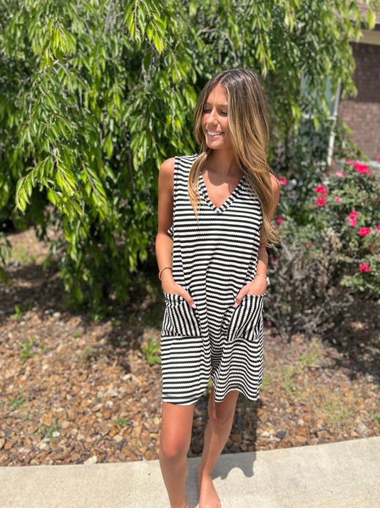 Thrill of The Day Romper - Oatmeal