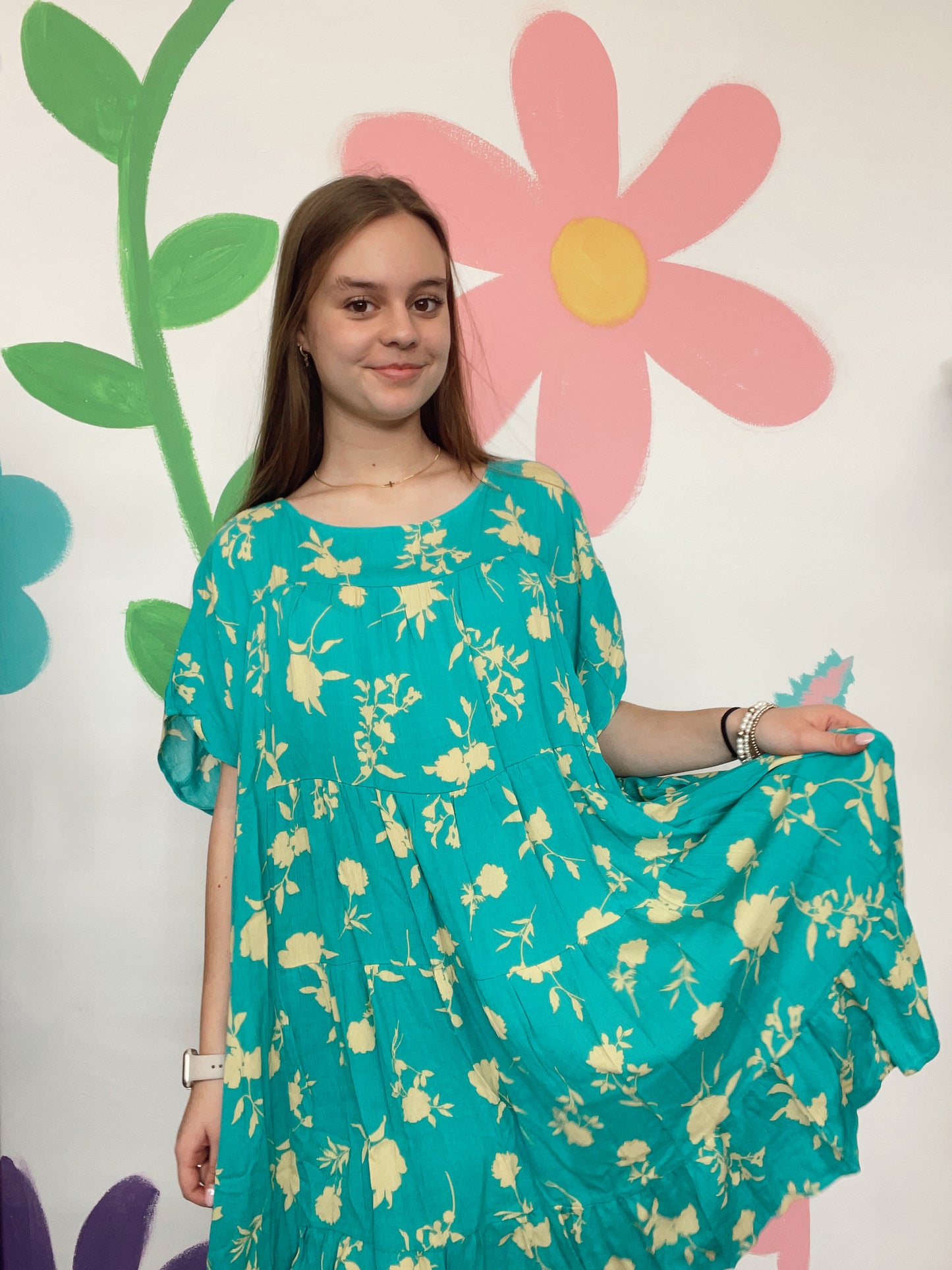 On the Map Floral Dress