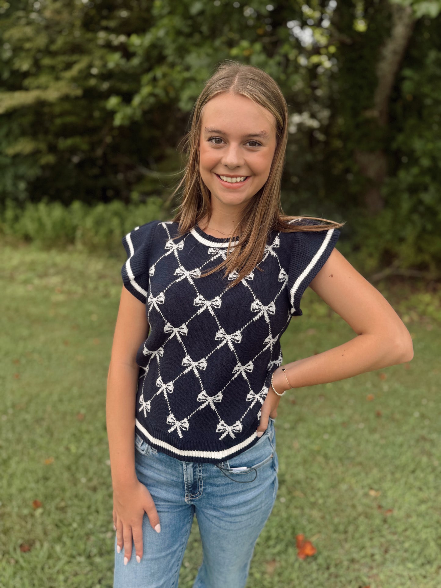 Stereo Love Knit Top