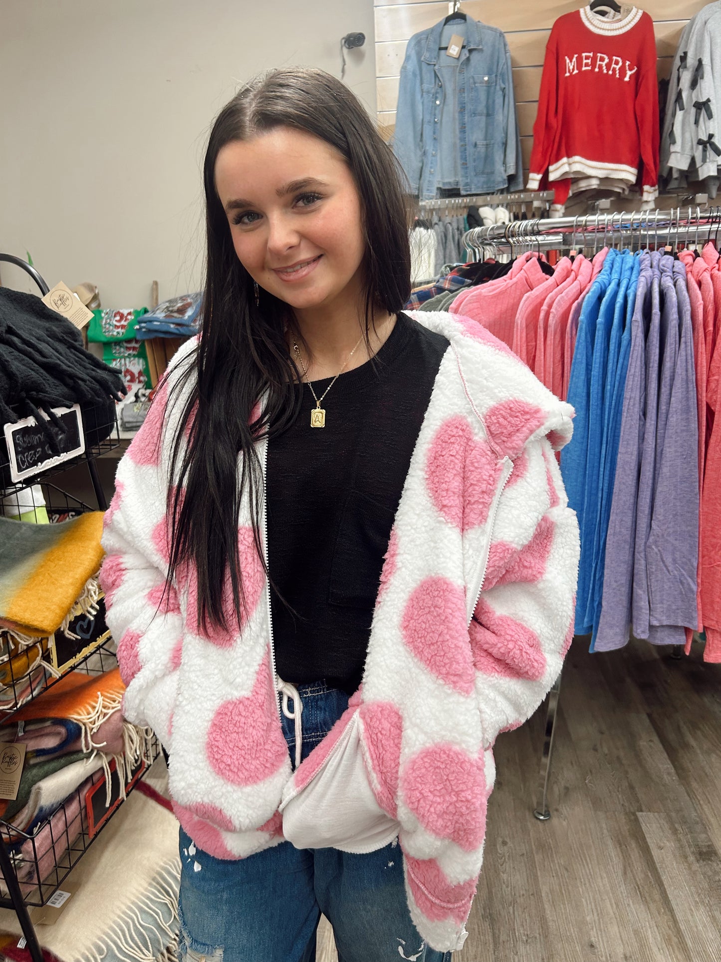 Love You Most Sherpa Jacket
