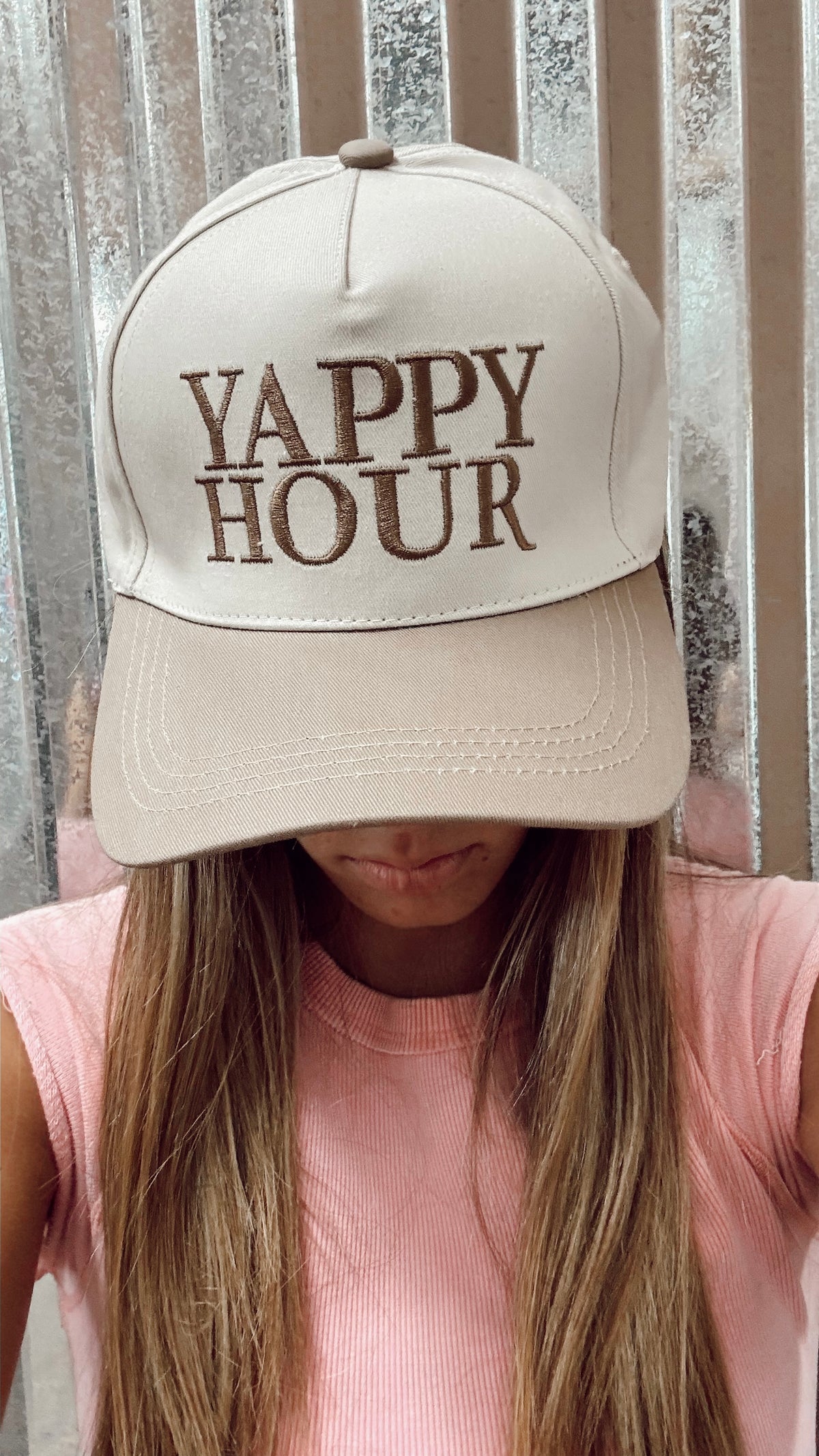 Yappy Hour Ball Cap - Brown