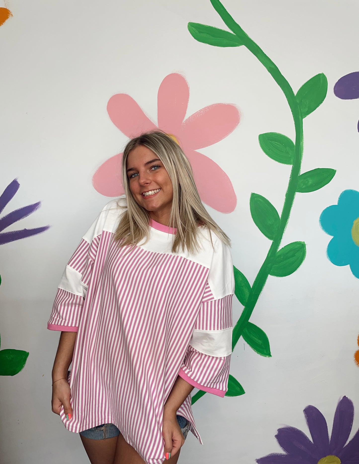 Friends 4ever Striped Top
