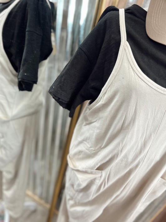 DOORBUSTER Jumpsuit - Sand Beige