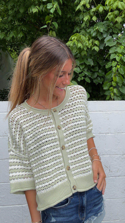 Salty Breeze Knit Cardigan