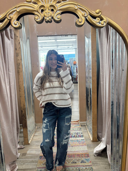 Jolene JUDY BLUE High Waste Wilhelmina Baggy Jeans