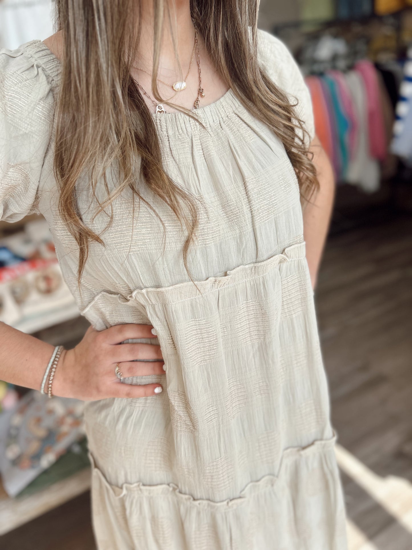 Dusty Trail Maxi Dress
