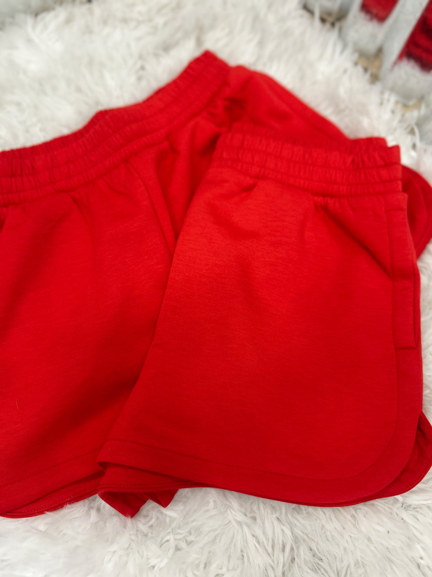 DOORBUSTER Scuba Dolphin Shorts - Ruby