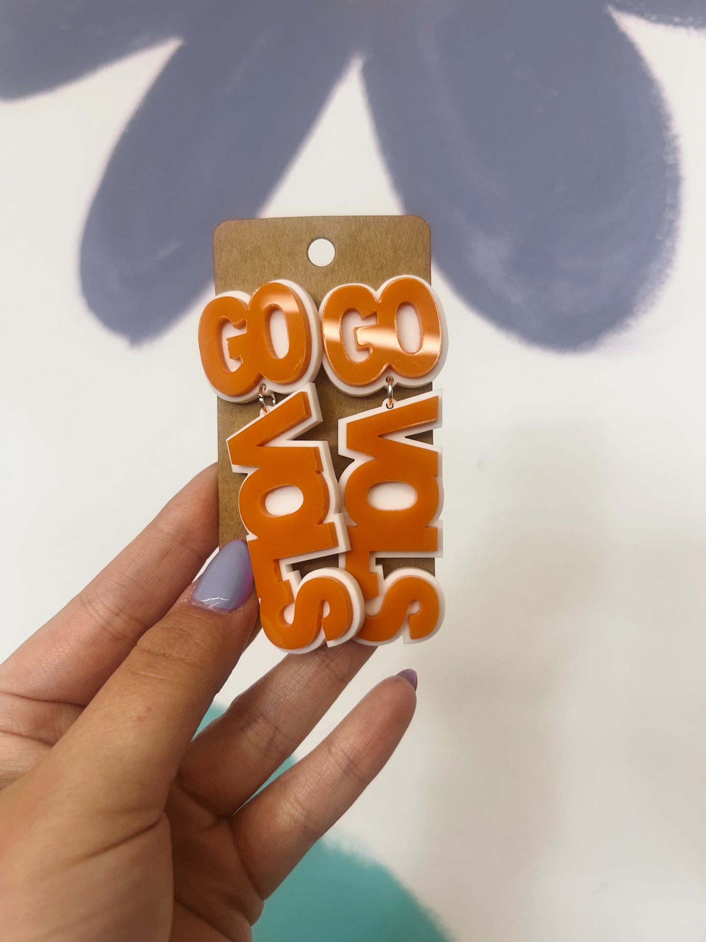 Go Vols Earrings