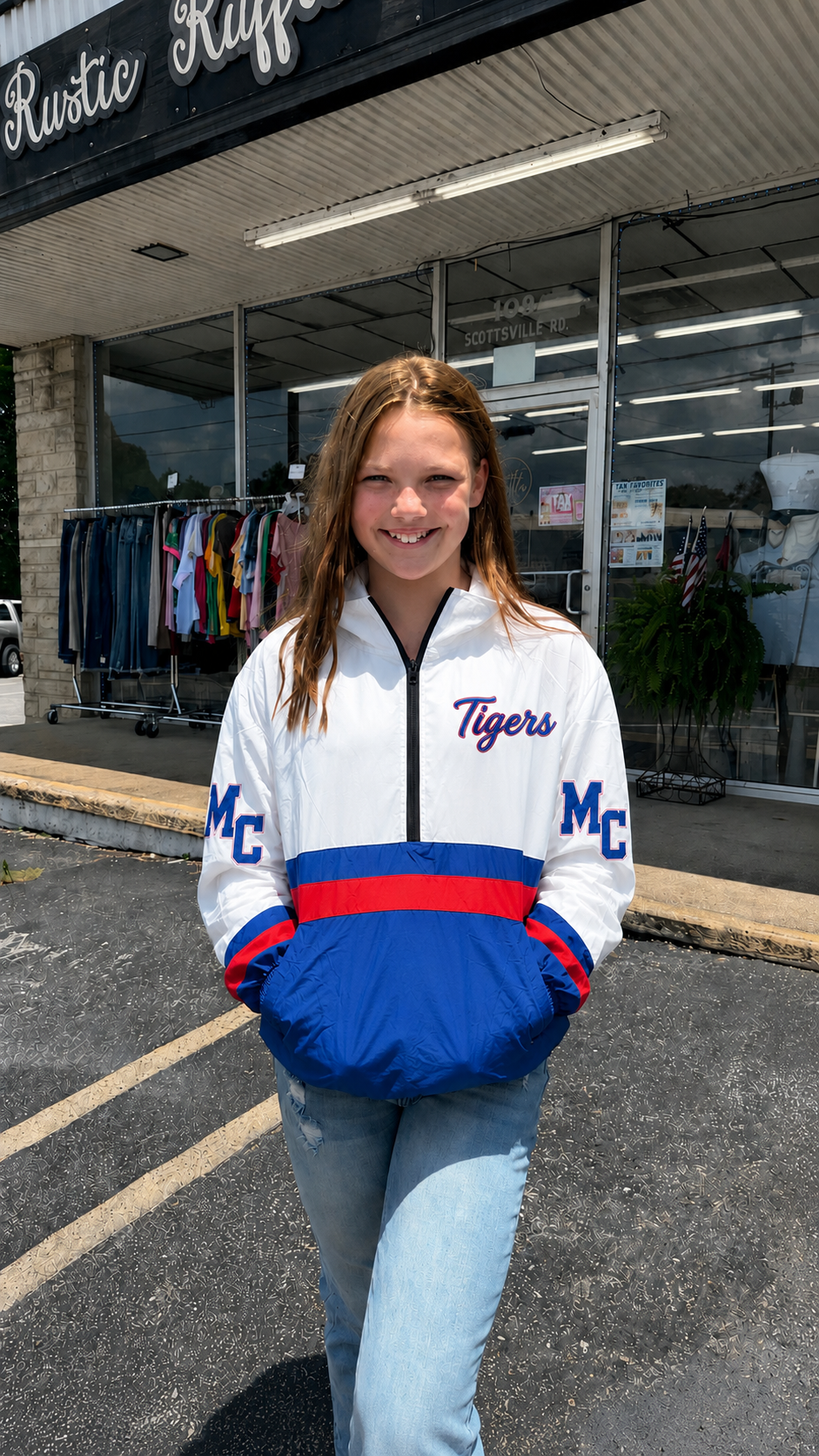 MC Tigers School Spirit Windbreaker- Solid